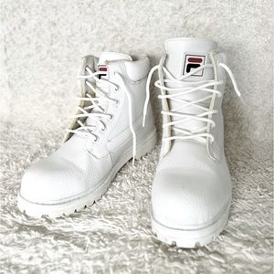 Fila Boots Men’s Edgewater White size 9 Sneaker shoes